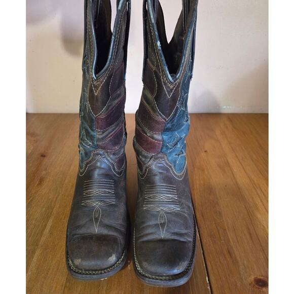 Durango Mens Rebel Pro Vintage Flag Cowboy Boots Size 6.5 - Picture 2 of 9